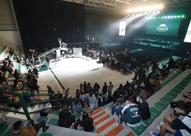 Atenas inauguró su nuevo estadio