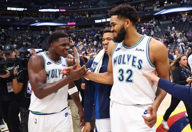 Timberwolves bajó al campeón
