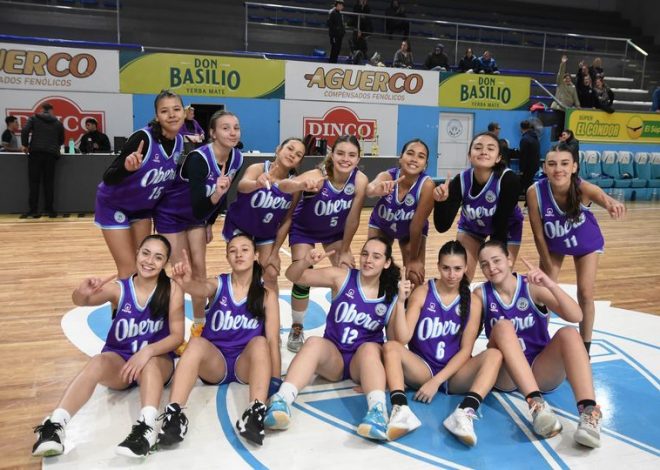 Oberá con campeones provinciales