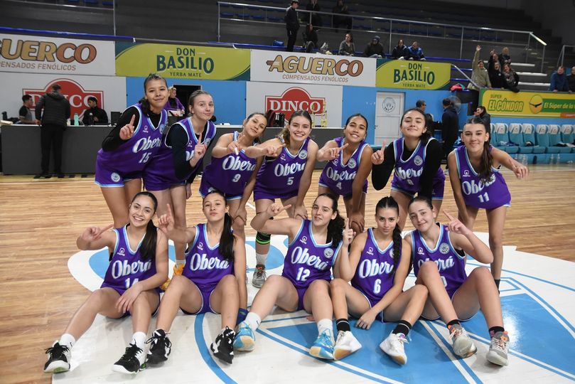 Oberá con campeones provinciales