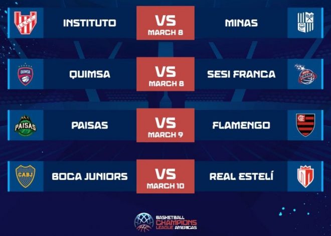 Bcl Américas: Cronograma para los cuartos de final