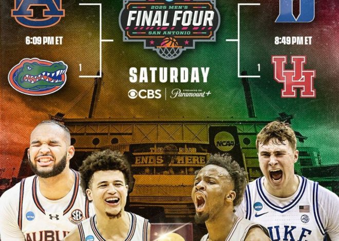 NCAA: El final Four con sus cuatro favoritos