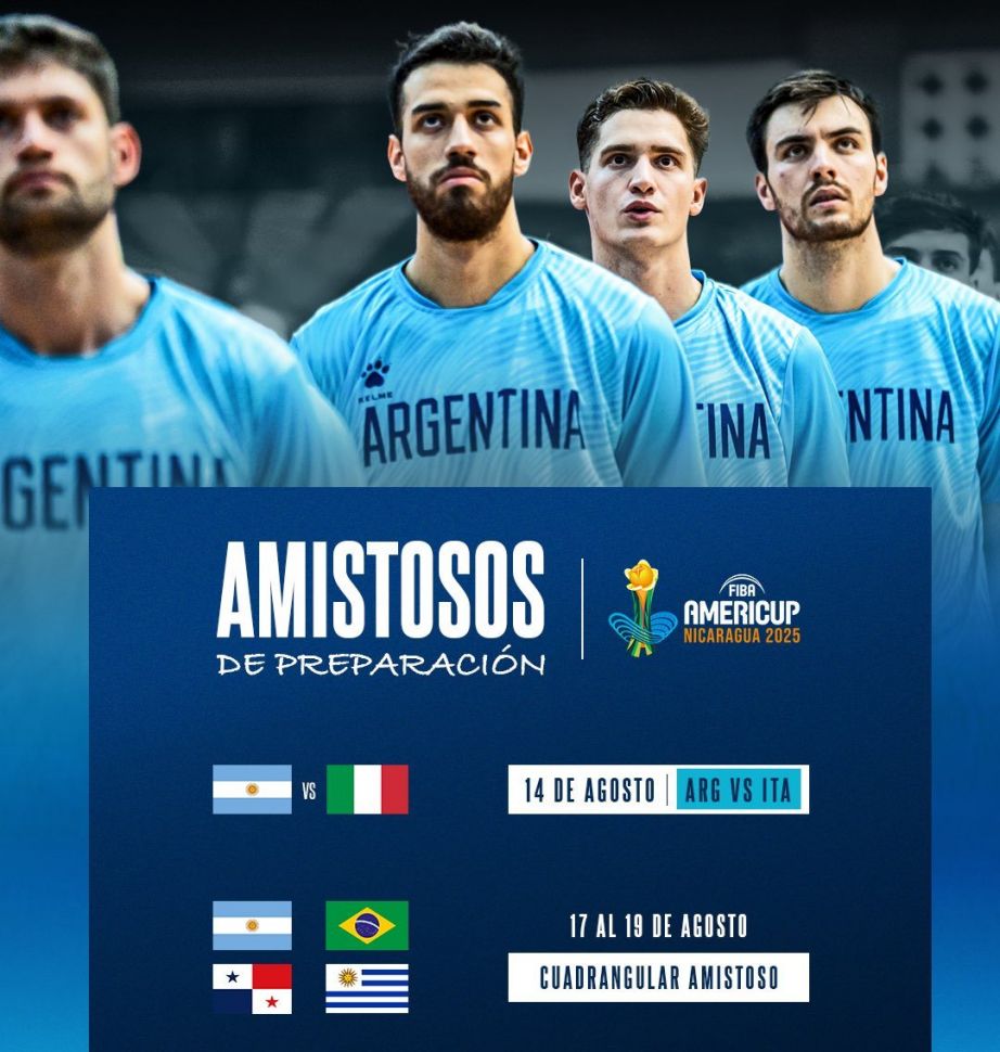 Argentina con un amistoso de lujo y un cuadrangular a la vista