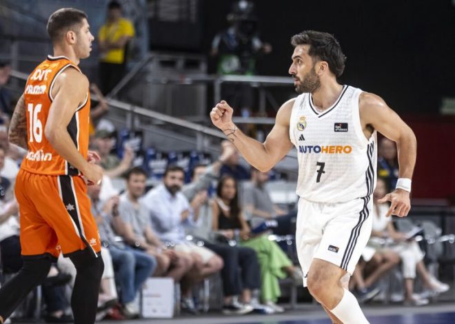 Con un Campazzo récord, El Madrid quedó al borde del campeonato