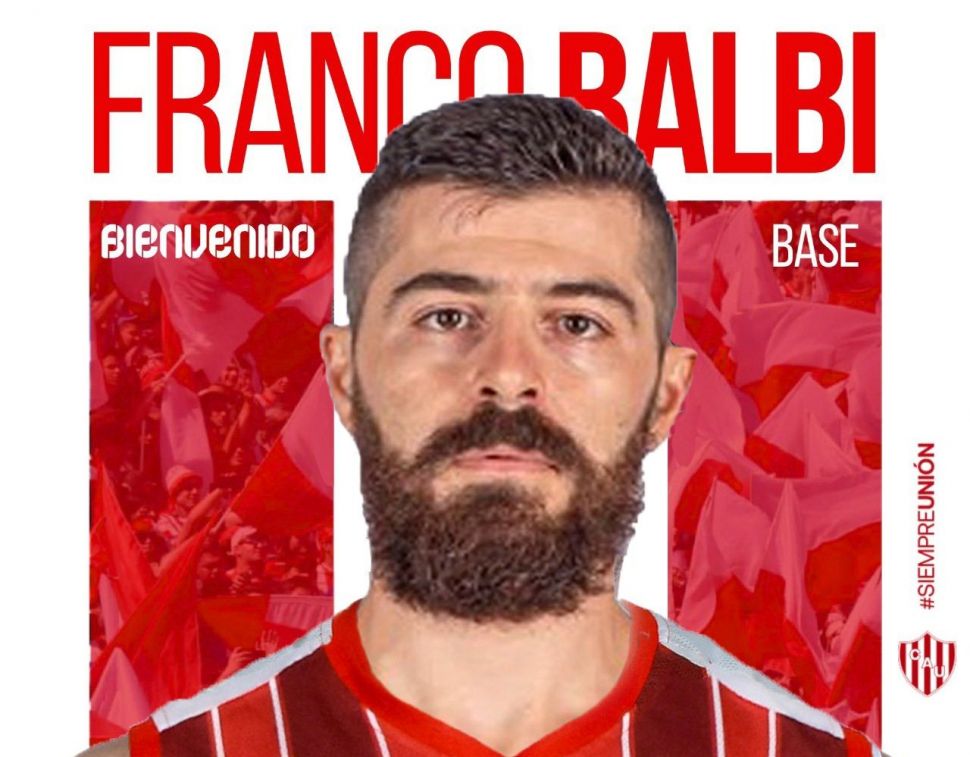 Bombazo por Santa Fe: Franco Balbi llega a Unión