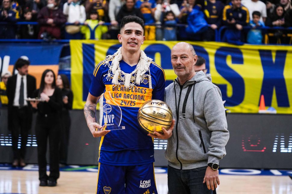 Vildoza, el pibe MVP y súper campeón