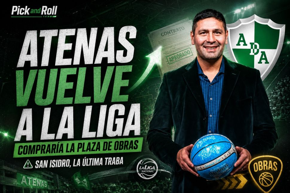 Atenas regresaría a la Liga comprando la plaza de Obras