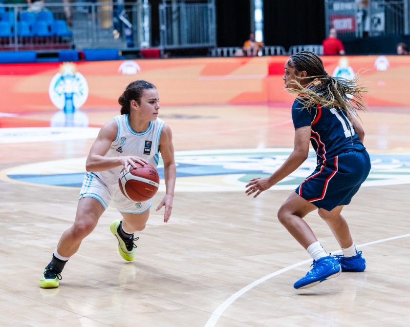 La U18 Femenina cayó ante Estados Unidos en su estreno en la AmeriCup