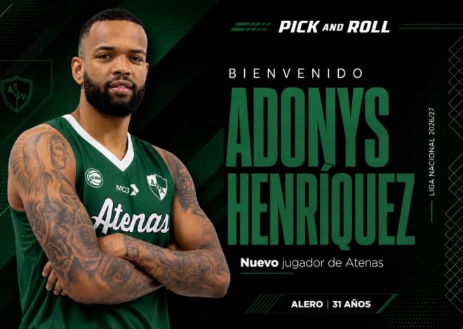 Atenas apuesta fuerte: llega Adonys Henríquez