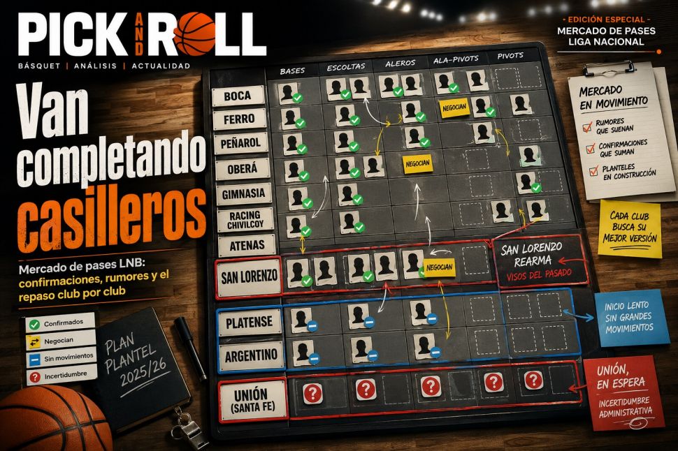 Van completando casilleros