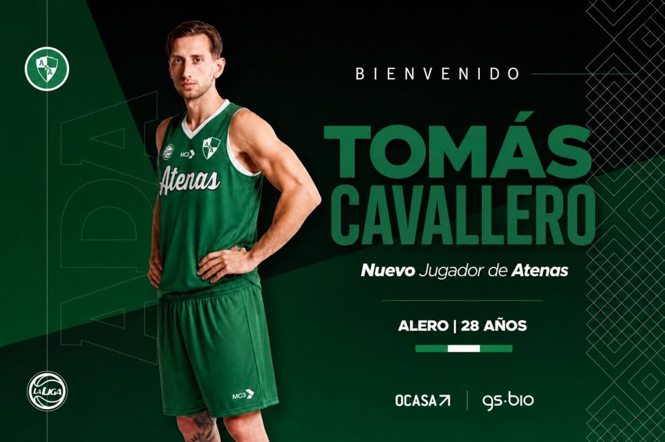 Tomás Cavallero se queda en Atenas