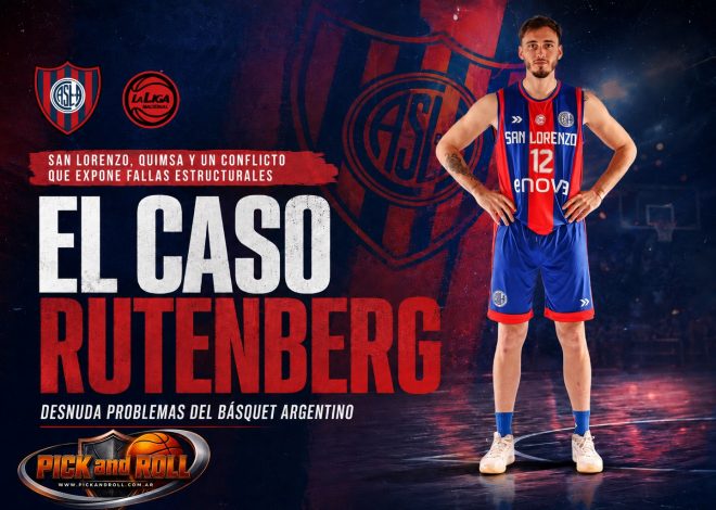 El caso Rutenberg desnuda problemas del básquet argentino