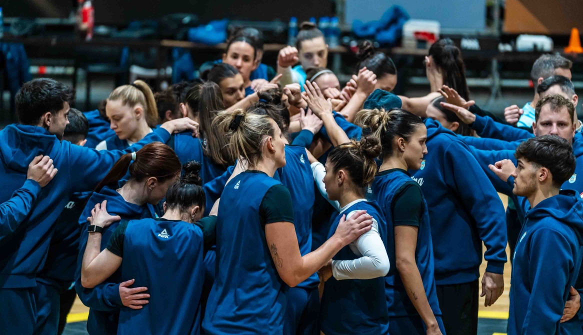 La mayor femenina entrena en Buenos Aires
