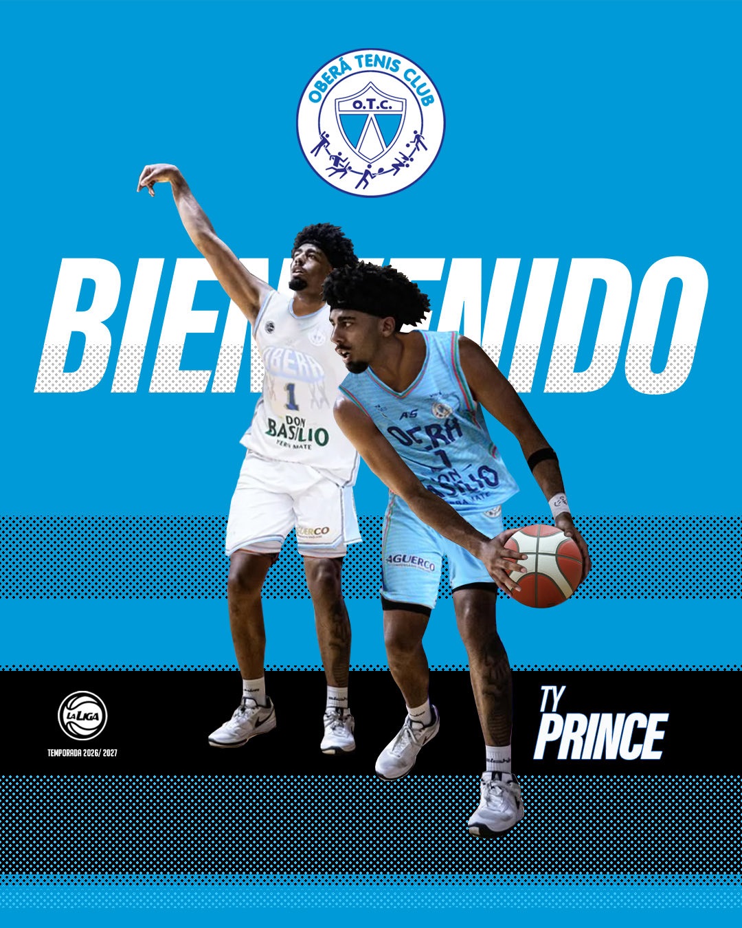 El norteamericano Ty Prince se suma al Celeste