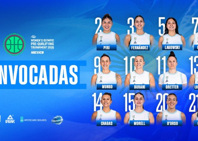 La selección femenina definió su plantel