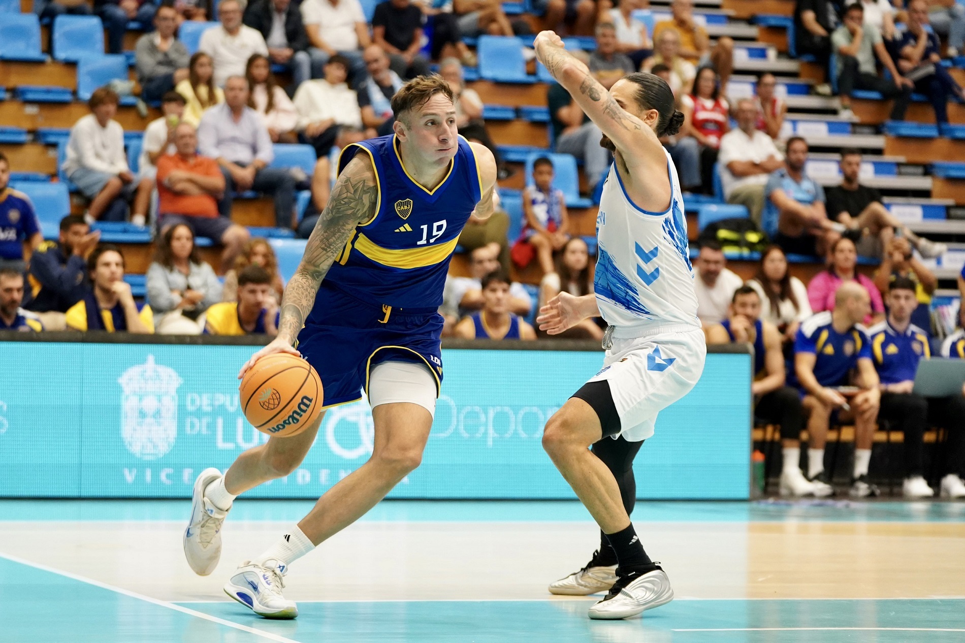 Boca aguantó un tiempo y cayó ante la potencia de Breogán
